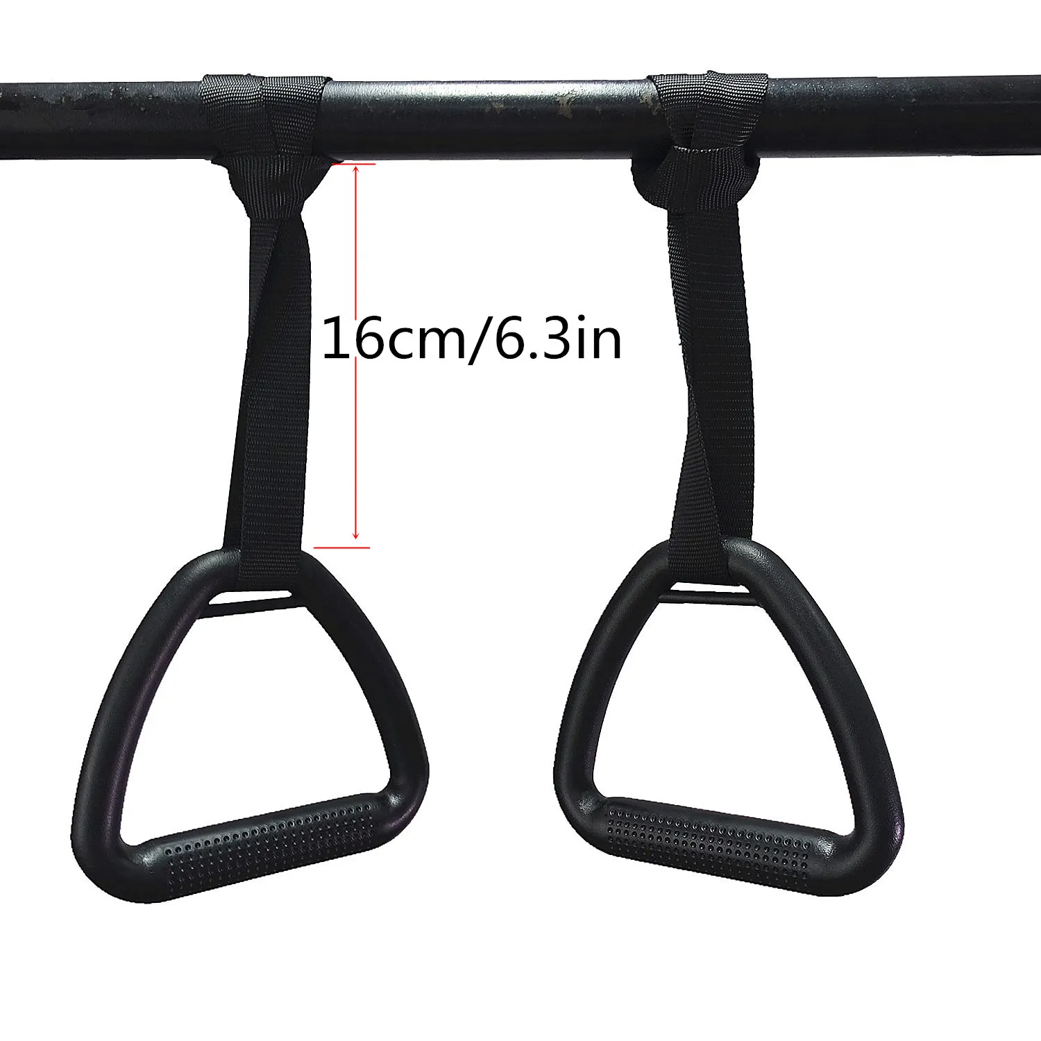 Gymnastic Rings Pull up Handle Rings for Chlidren Adult Exercise Pull Ups Home Workouts Strength Training Fitness Equipment