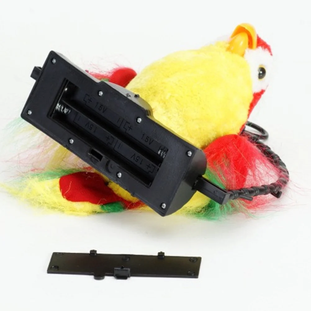 Talking Parrot Repeats What You Say Electronic Sound Record Macaw Parrot Talking Plush Stuffed for Kids Learning 5