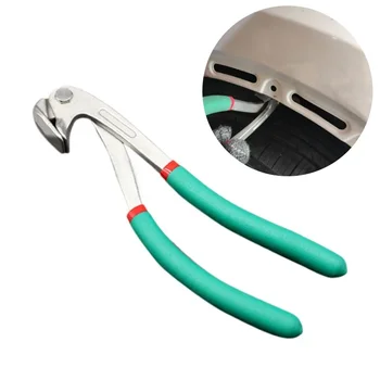 Strumenti di riparazione bordi auto Pinze Strumento di riparazione ammaccature senza vernice in metallo per carrozzeria auto per pinze a foro piatto per sopracciglia ruota Applicazione universale