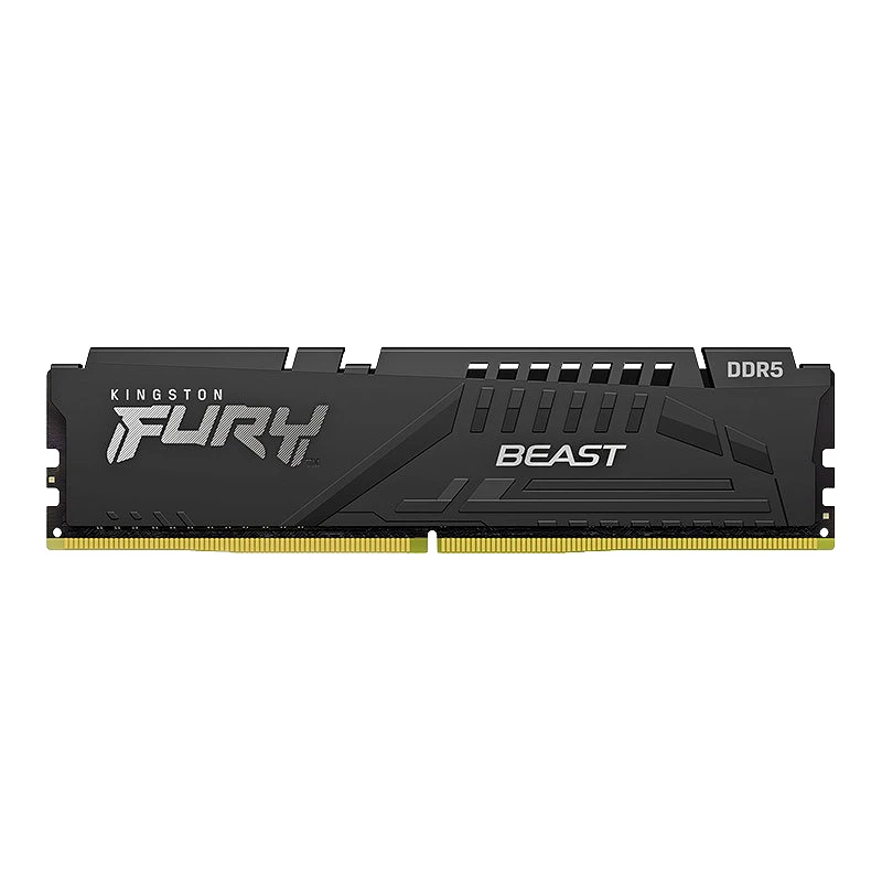 Kingston FURY Beast DDR5-Speicher 5600 MHz 6000 MHz 16 GB 32 GB Einzelmodul RAM-Stick für Intel XMP Desktop-Computer-Speichermodul