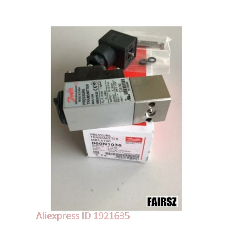 Original DAN.FOSS MBS5100 MBS 5100 060N1036 Pressure Switch Genuine 0-10Bar FAIRSZ STORE