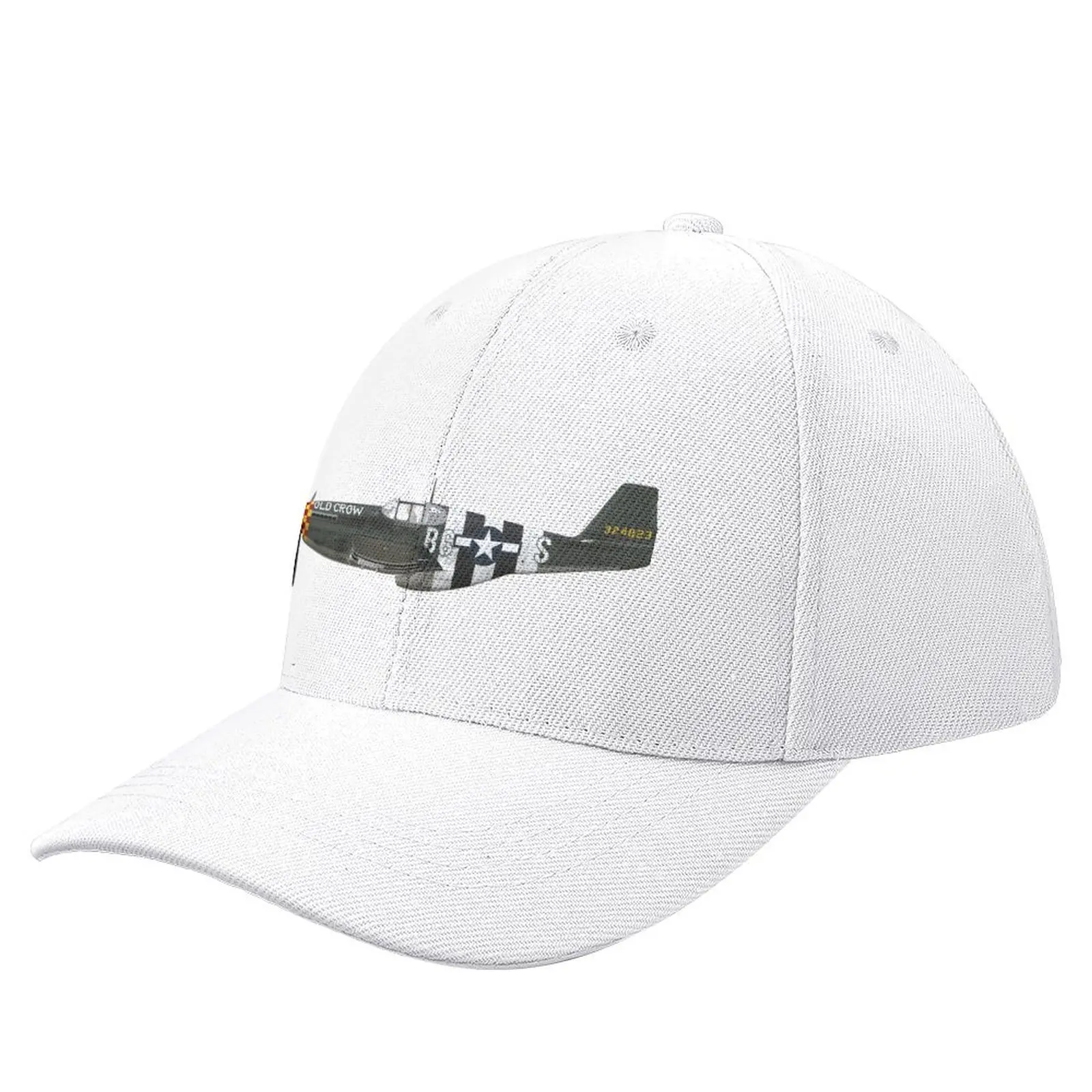 

P-51B Old Crow Baseball Cap Visor Snapback Cap Women Beach Fashion Men's