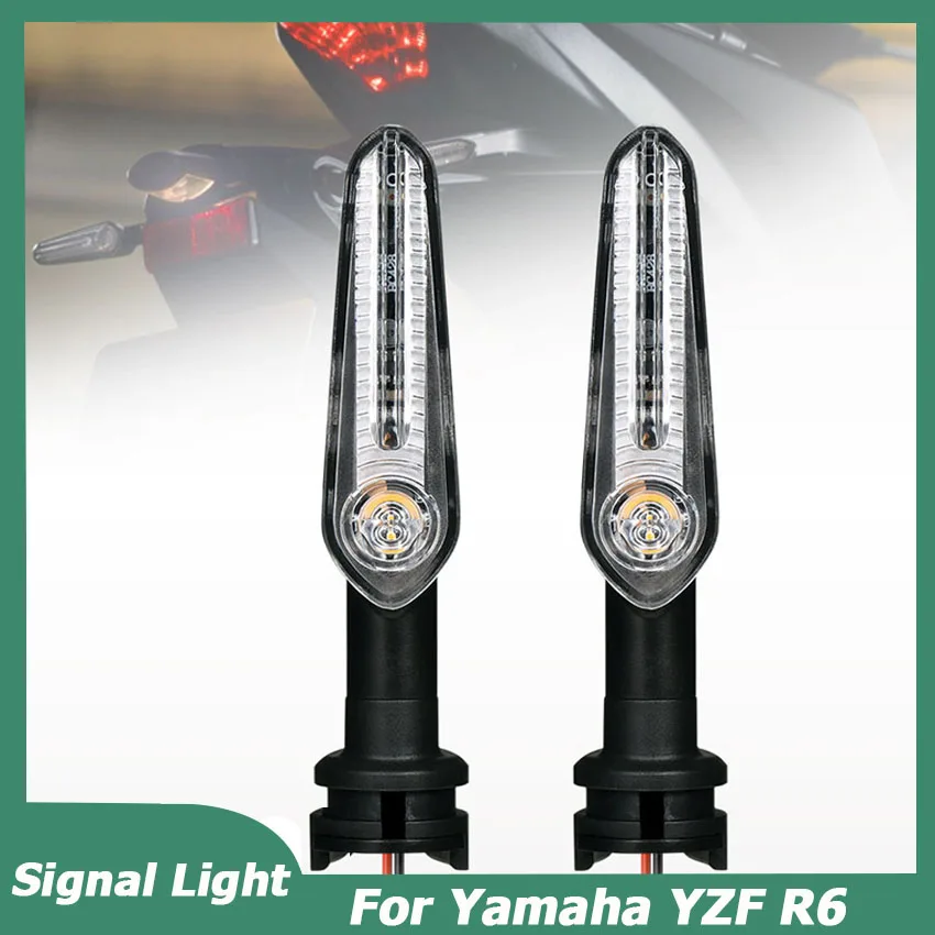 

LED Turn Signal Indicator Light For Yamaha YZF R6 R1 R3 R7 R9 R15 MT07 MT09 T7 TRACER 700 900 9/GT XSR 700 XJ6 FZ1 Accessories