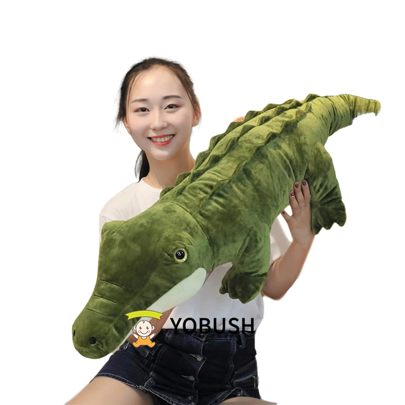 Peluche Crocodile Avec Son Hochet - Jouet Cocodrilo Teddy