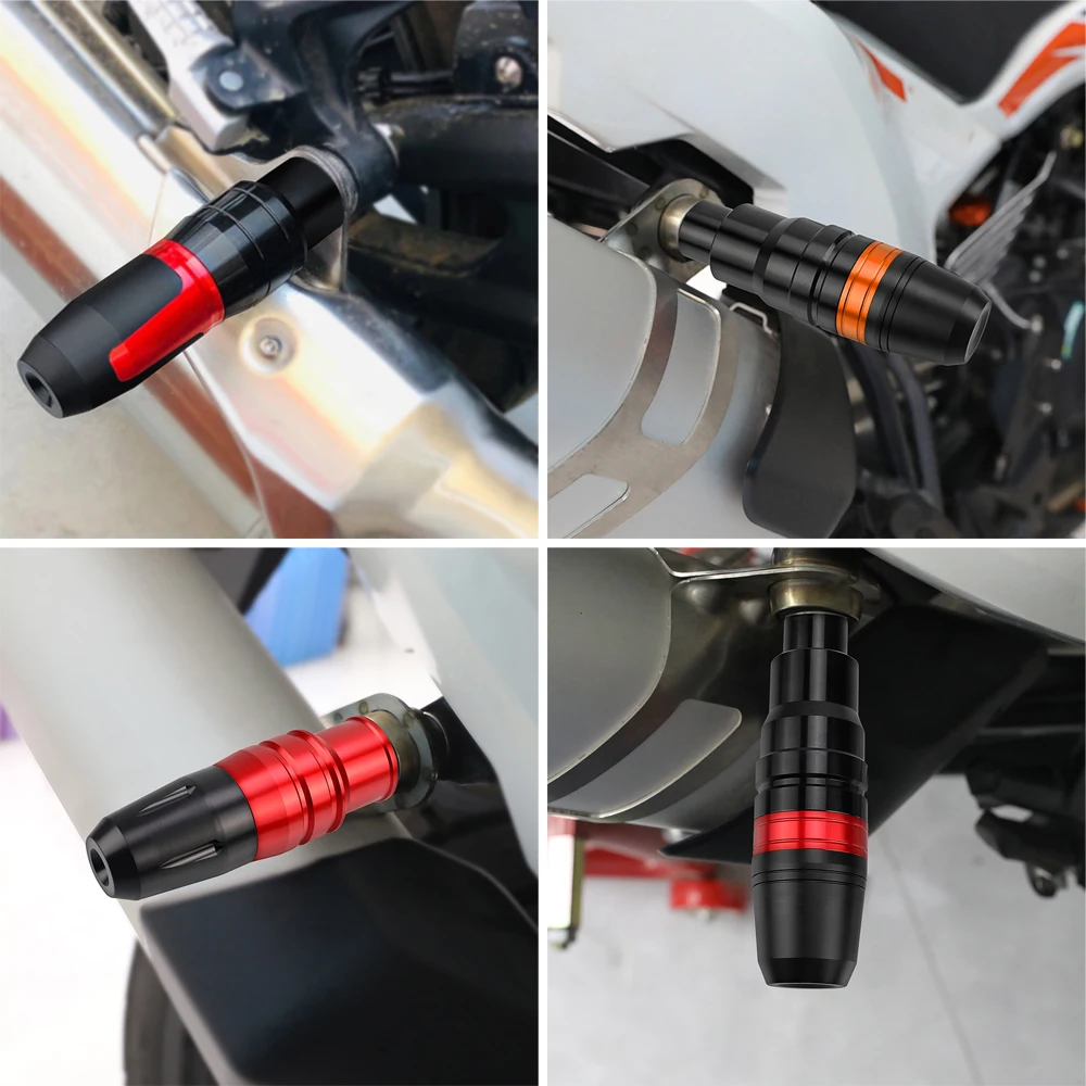 Engine Crash Pad Frame Sliders Protector For Benelli TRK702 TRK702X TRK 702 702X TRK502 TRK502X Exhaust Slider Crash Falling