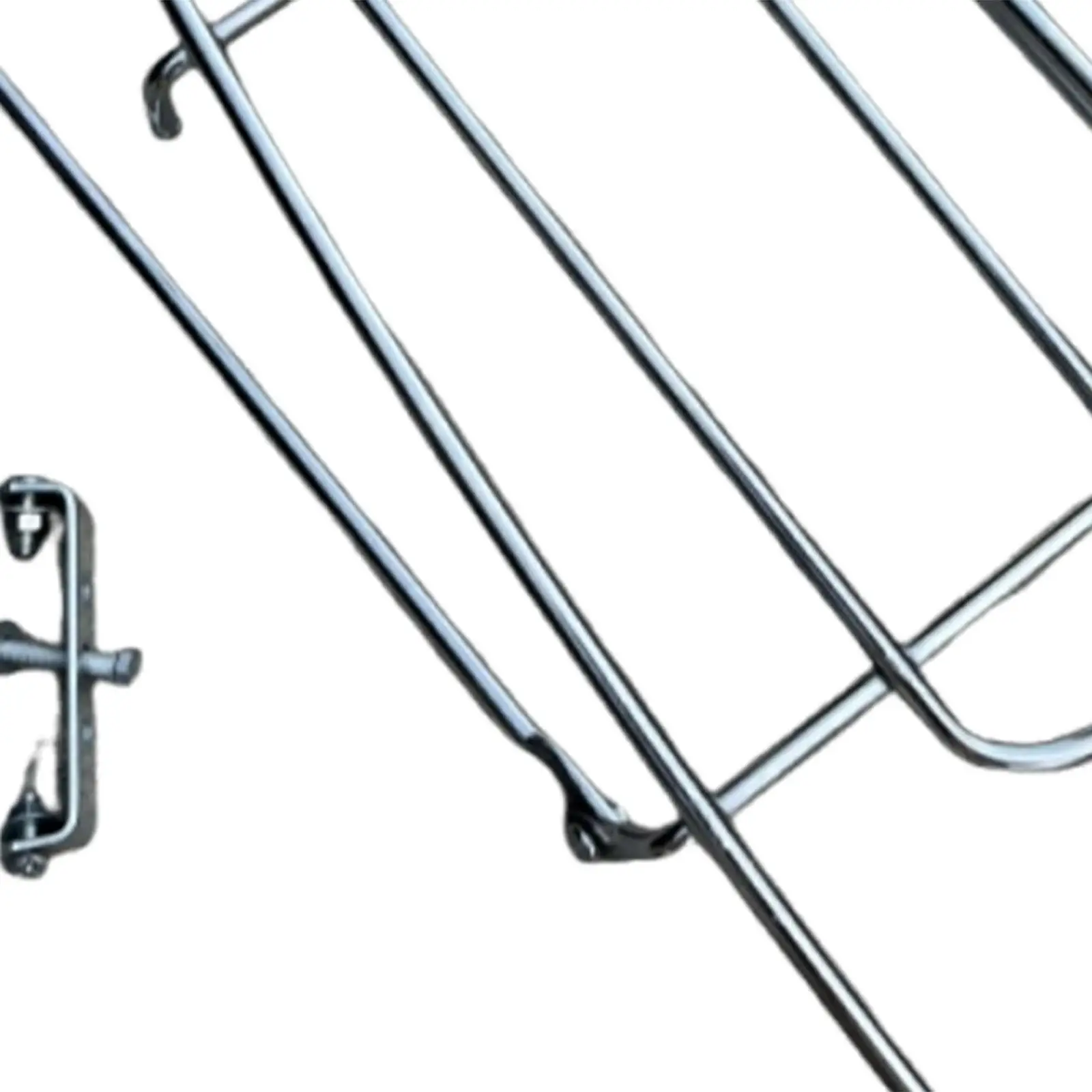 Bike Rear Rack, Riding Equipment Universal for Back of Bike Solid Frame, Rear Carrier, Bike Luggage Rack