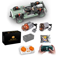 XGREPACK Remote Controlled Accessories Motor Kit for Lego Icons Land Rover Classic Defender 90 10317 Car Set MOC Creative DIY Mo 1