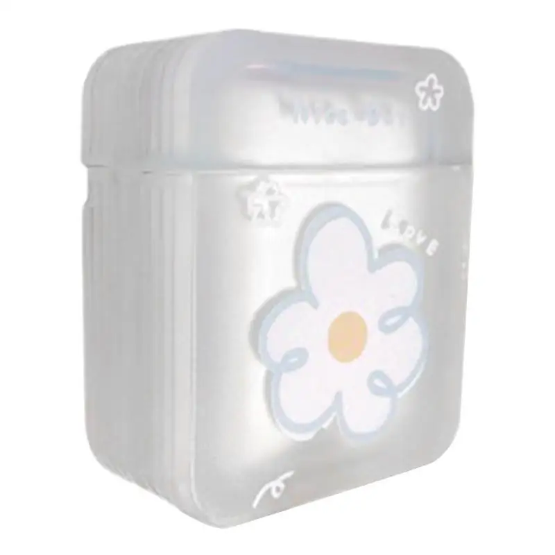 

Earphone Cases Wireless Earphone protective sleeve Cute Transparent Earbuds Case headphone storage case earbuds accessories