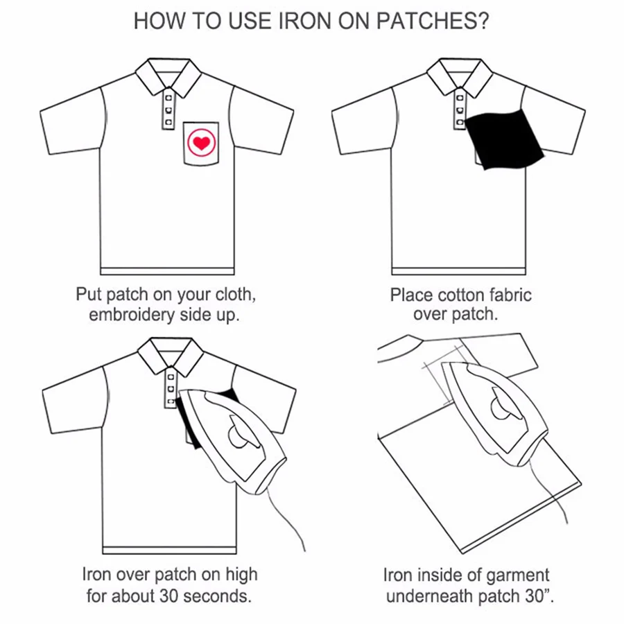 Description Picture 5 of itemBig Sequin Applique Patches Transfer for clothing Backpacks Jackets Iron-on Stitch Sewing Applications Adhesive Thermoadhesive