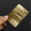 Gold Foil Poker Card Euro Style Plastic Playing Cards Waterproof Card Game Props Magic Tools Holiday Collectibles Party Gifts 5