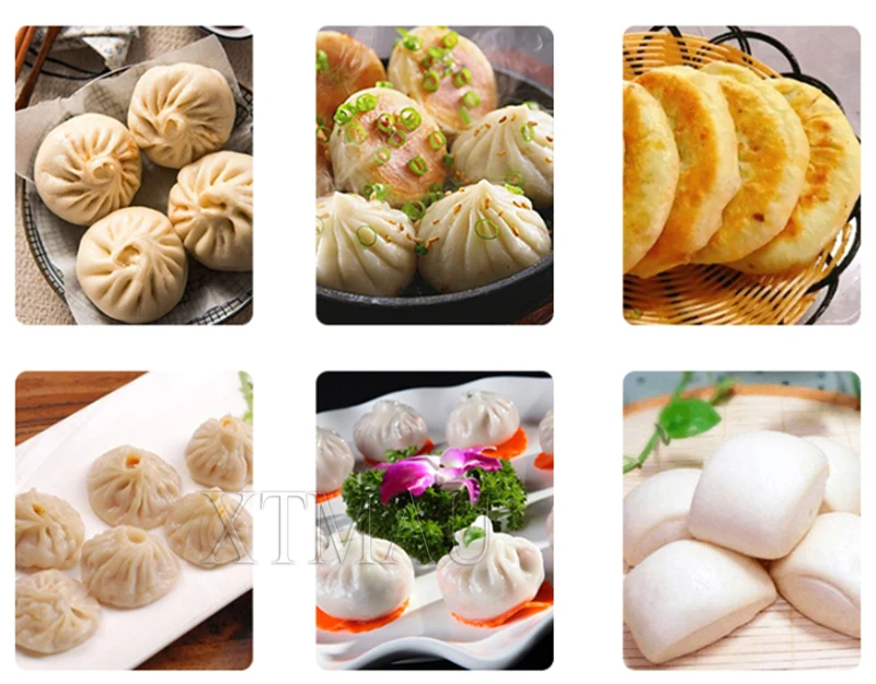Description Picture 3 of itemHigh Efficiency Electric Multifunction Steamed Stuffed Bun Maker Making Machine With Stainless Steel
