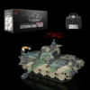1/16 HENG LONG 7.0 Plastic FPV King Tiger RC Tank 3888A 360° Turret Barrel Recoil For Boys Machine Gun BB Pellet Gifts TH17522 2
