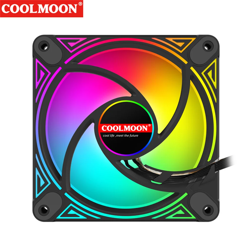 Lyrlody Ventilateur CPU 12V – Refroidisseur Silencieux Pour Socket AMD AM2/AM3/FM2+ – Modèle HZ-K8-29 10,7x7x4cm
