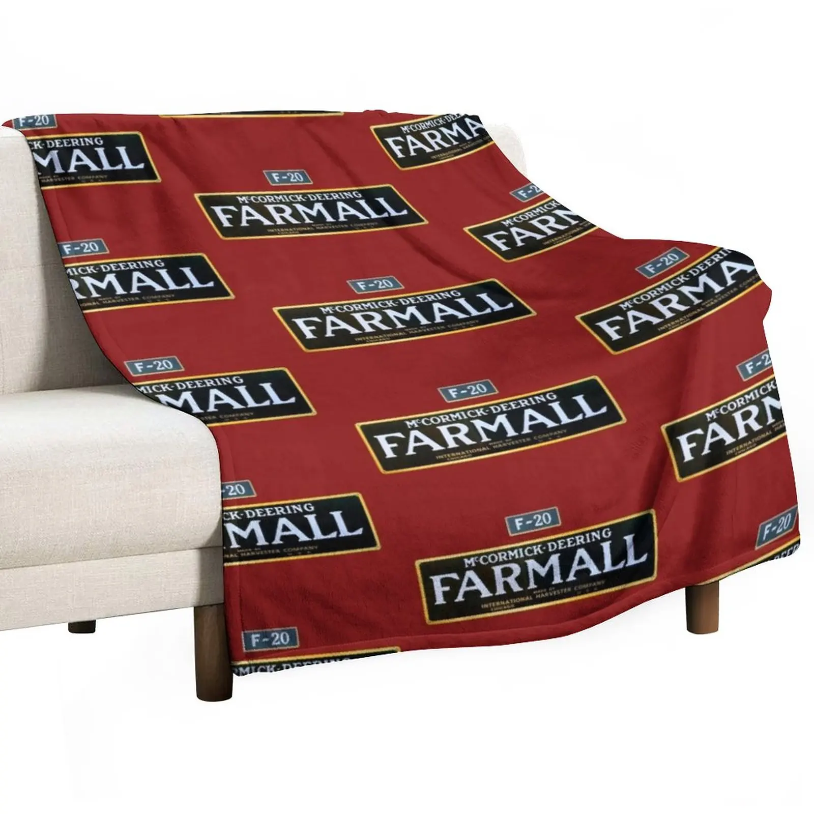 

Farmall Throw Blanket Soft Blanket Luxury Thicken Blanket Flannel Blanket