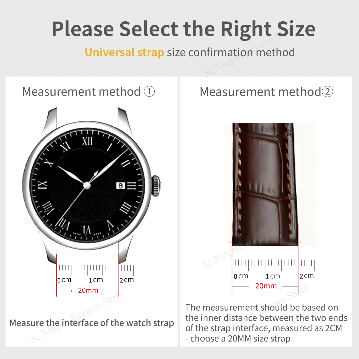 Elegant Diamond-Studded Silicone Metal Strap, Universal Fit 18/20mm – Lightweight & Fashionable