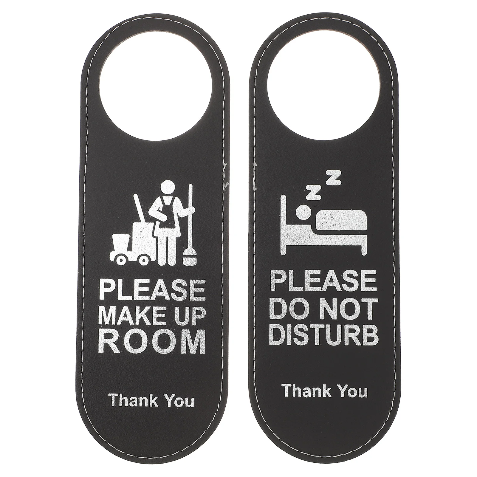 

2pcs Make Up Room Door Sign Do Not Disturb Door Sign Door Hanging Sign for Hotel