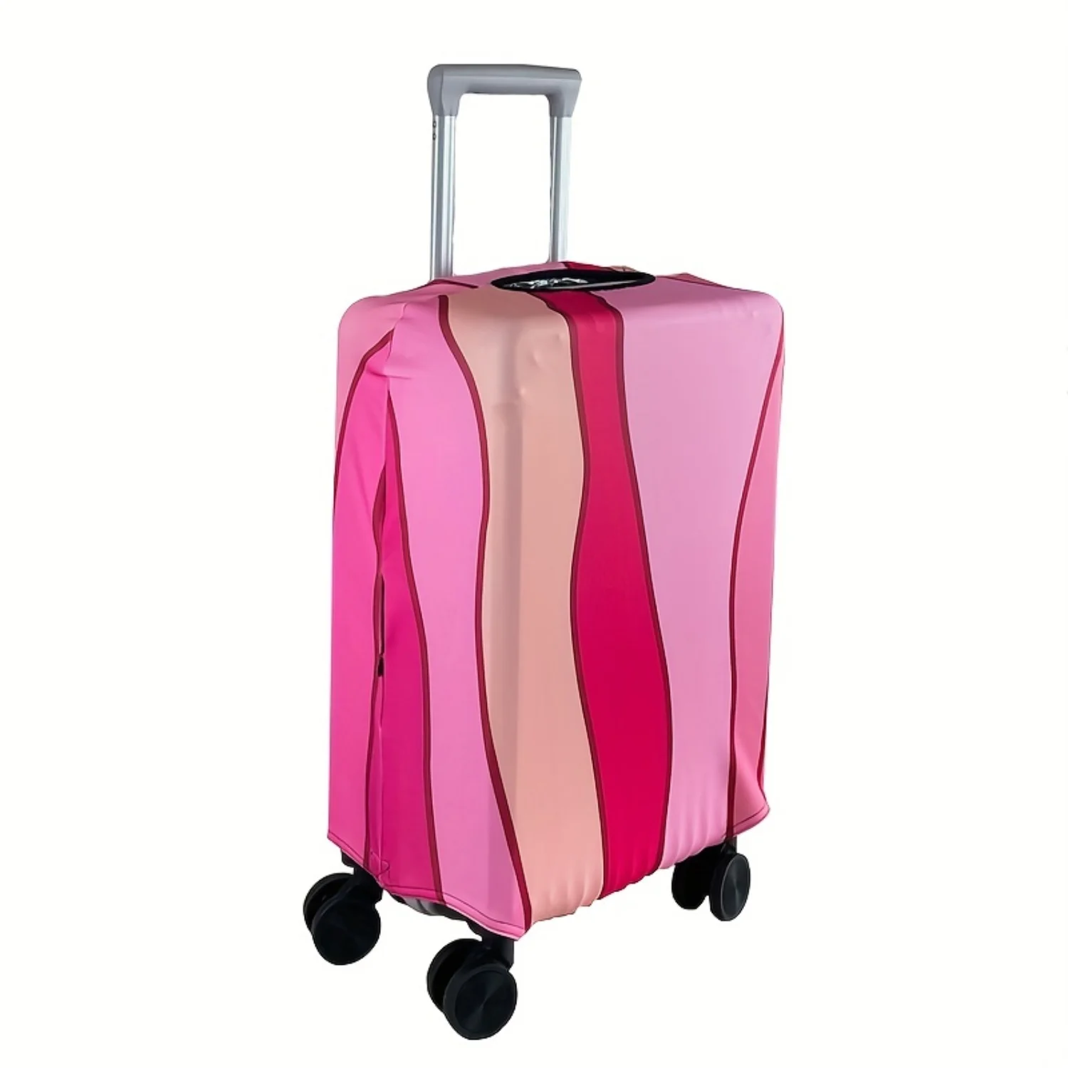 Travel in Style with our Durable Zipper Suitcase Cover-Foldable, Washable and Protective!