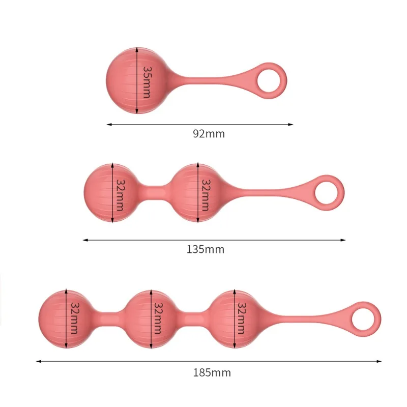 Vagina Balls Silicone G-Spot Anal Plug Pussy Expansion Butt Dilator Backyard Stimulate Expander Women Erotic Pleasure Massager