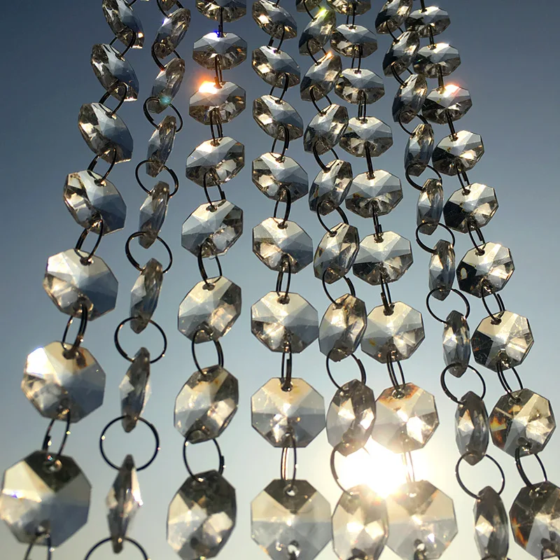 HUSHUI 30PCS Acryl Transparant Klein Helder Kristal