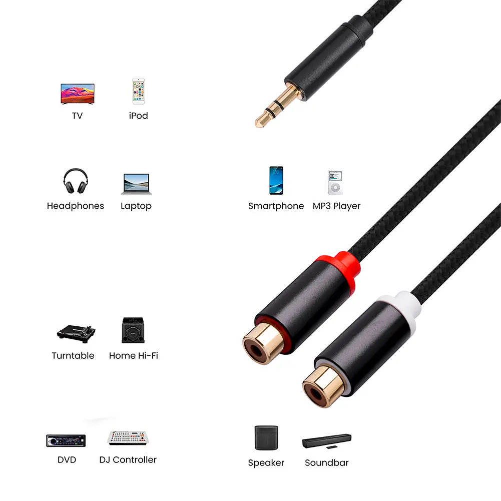 ׷ AUX  ̺ Y  й 0.3 ,  MP3 º ǻ Ŀ,  2RCA  , 3.5mm