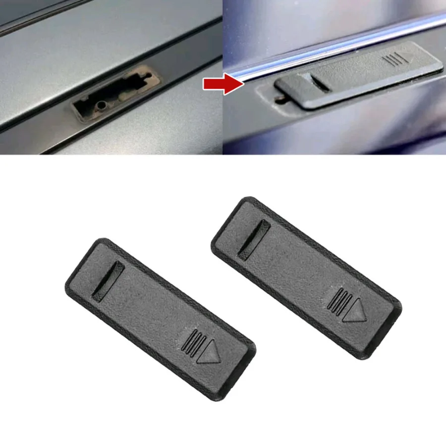 2x Car Top Water Sink Roof Rail Rack Moulding Clip Cover Cap Bar Clips