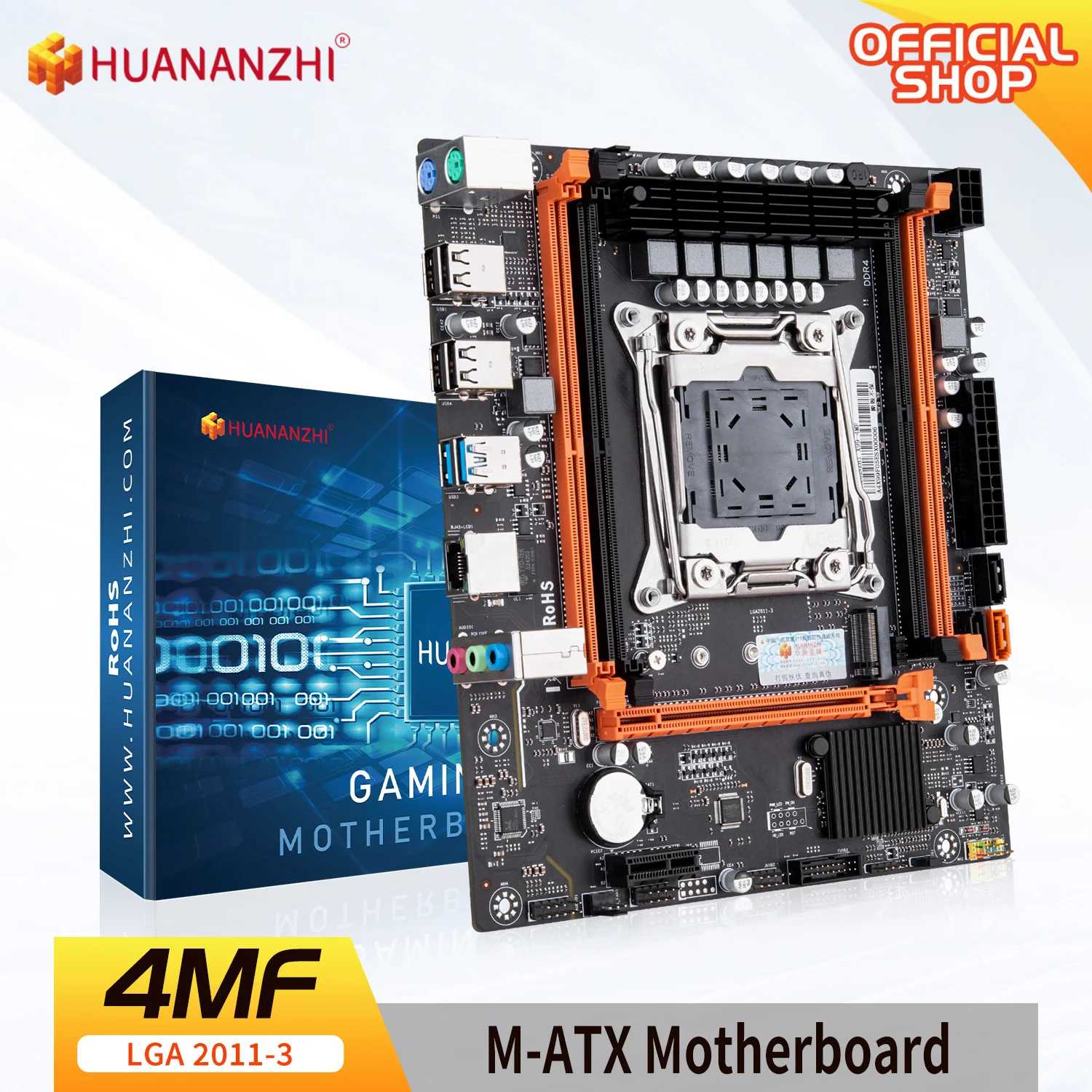 HUANANZHI-X99-4MF-LGA-2011-3-XEON-X99-Motherboard-support-Intel-E5-V3 ...