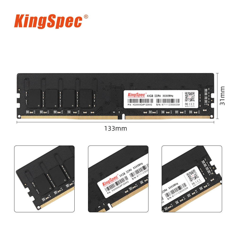 Kingspec Ddr4 Ram Memoria Ddr4 8gb 16gb 32gb Desktop Memory Ram 2400mhz 2666 Memoria Ram Ddr4 Ram Pc Desktop - Rams - AliExpress