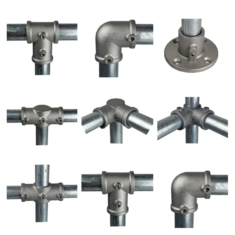Aluminum Alloy Connector for 20mm Steel Tube Shelving