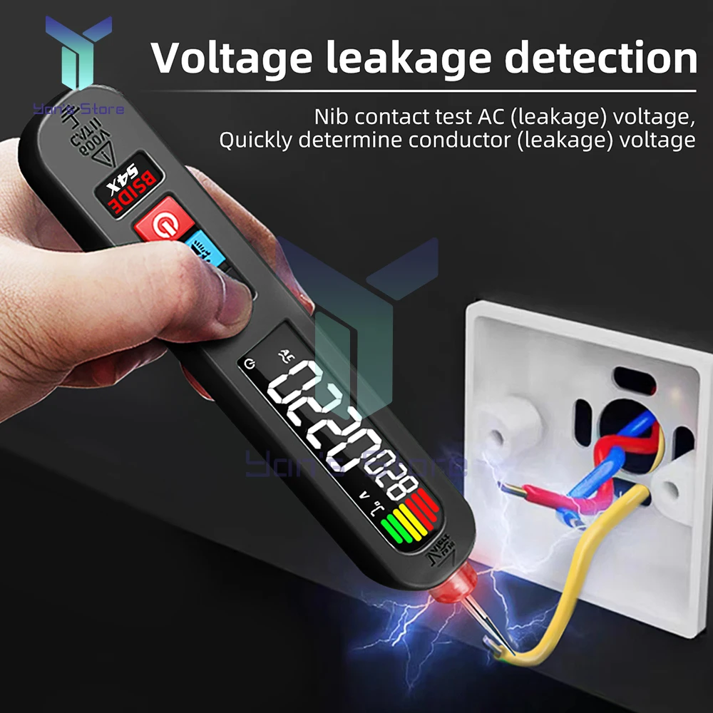 VD806 AC/DC Voltage Tester Current Non-contact Voltage Detector Circuit Tester C020f89c Ad5f 4fec Ba55 291b16faa519.34c7fbb0184e2a369a5929a0de1fe86b - View #10