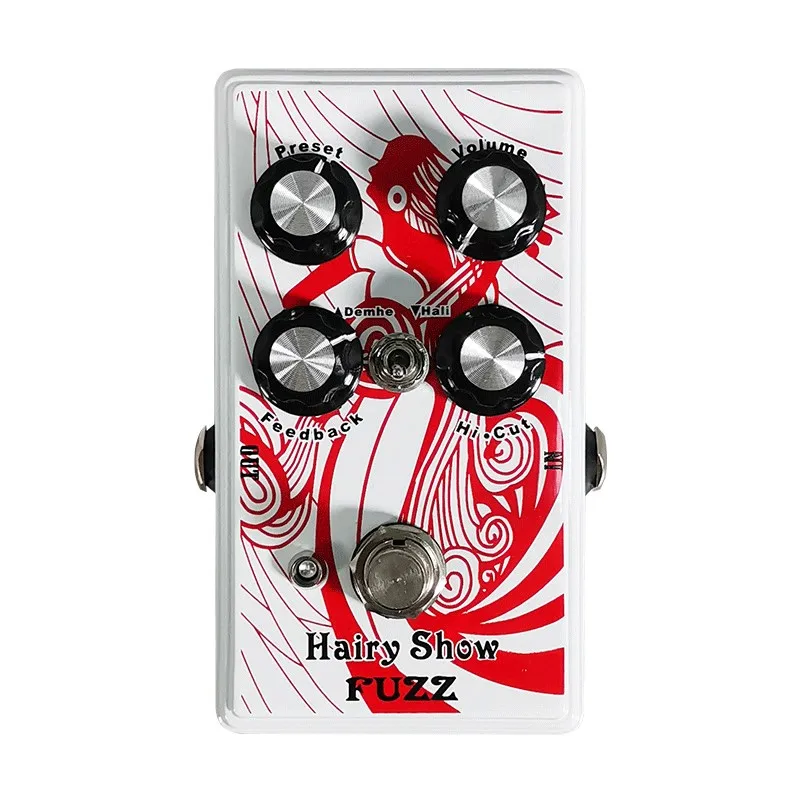 S07a85f01f8854b2bb6ad6aef86c0132d3 Ginean Ringmod Pedal Hairy Fuzz Overdrive Distortion Effect Boost Pedal