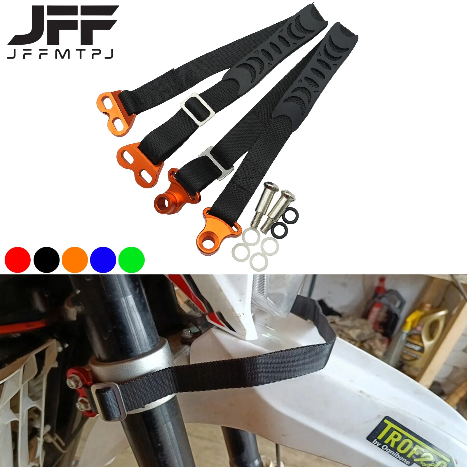 Durable CNC Rescue Traction Strap Pull Sling Belt