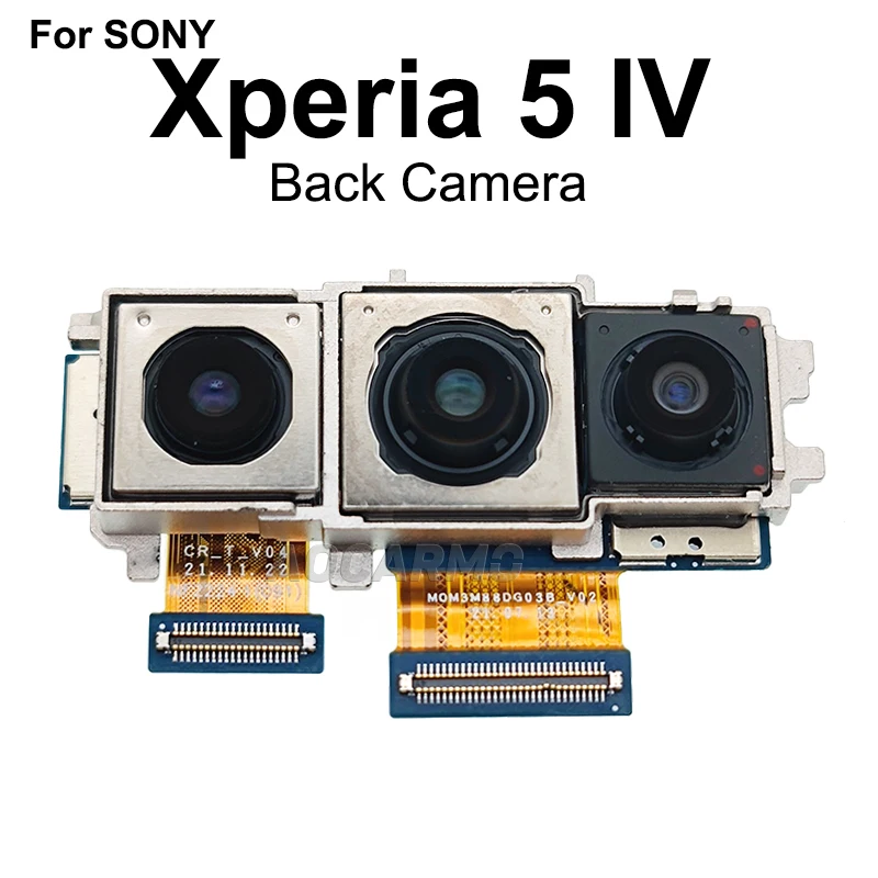 Aocarmo per Sony Xperia 5 IV XQ-CQ72 CQ54 CQ62 SO-54C anteriore Selfie Face Camera posteriore posteriore modulo fotocamera Flex Cable sostituzione - Image 5