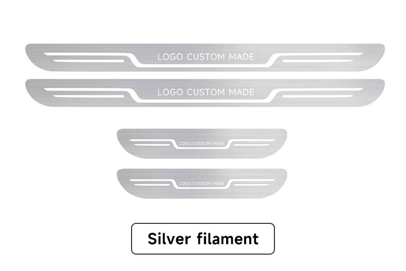 Auto Edelstahl Tür-Schwellen-verschleiss-Platte Fit Für Deepal L07 S07 S05 S09 SL03 2025, Carbon Faser Schwelle Schutz Aufkleber – Detail 18