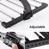 Portable Clothes Drying Rack for Balcony Folding Towel Rack Indoor Outdoor Adjustable Laundry Rack with Sock Clips Storage Rack 3
