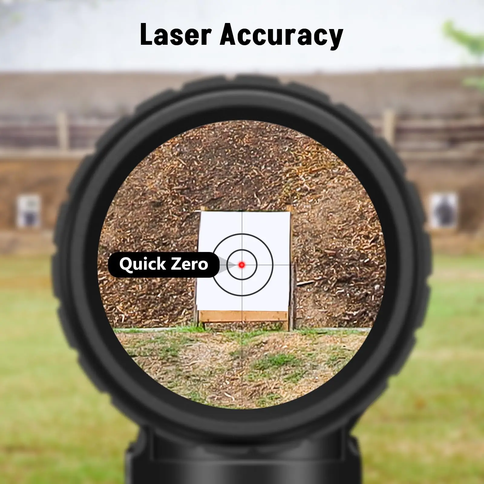 Laser Bore Sight MidTen Red Bore Sight with 6pcs Batteries