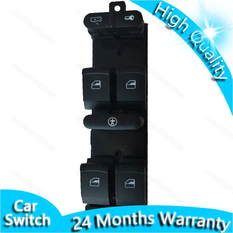 Finestra Master Interruttore Pulsante Console Per Volkswagen Golf Jetta Bora Passat B5 Seat Leon Toledo Mk4 Skoda Octavia Mk1 Fabia Toledo