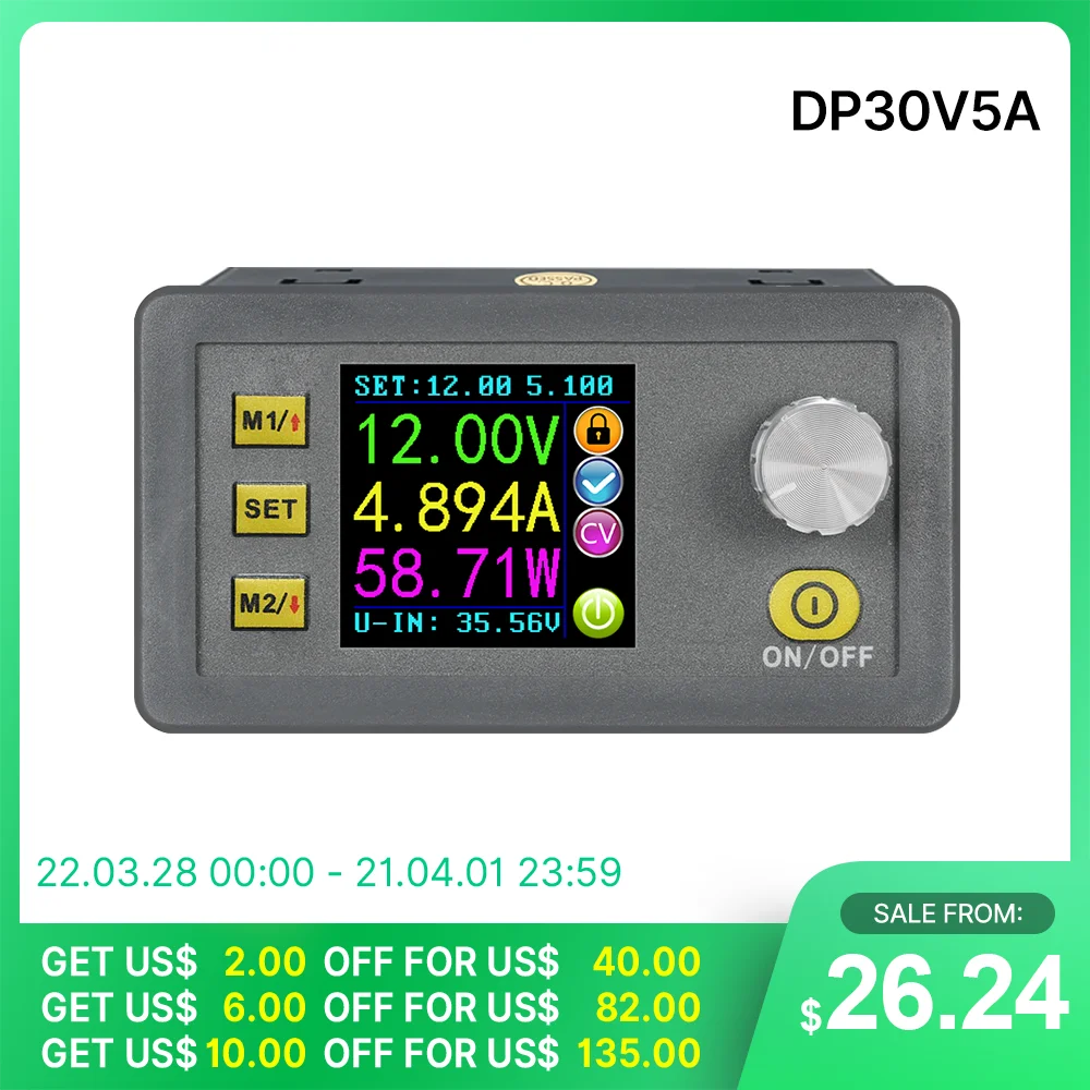 Corriente de voltaje constante de Control Digital Programable Módulo de Fuente de alimentación Corriente de voltaje constante de Control Digital Programable Módulo de Fuente de alimentación
