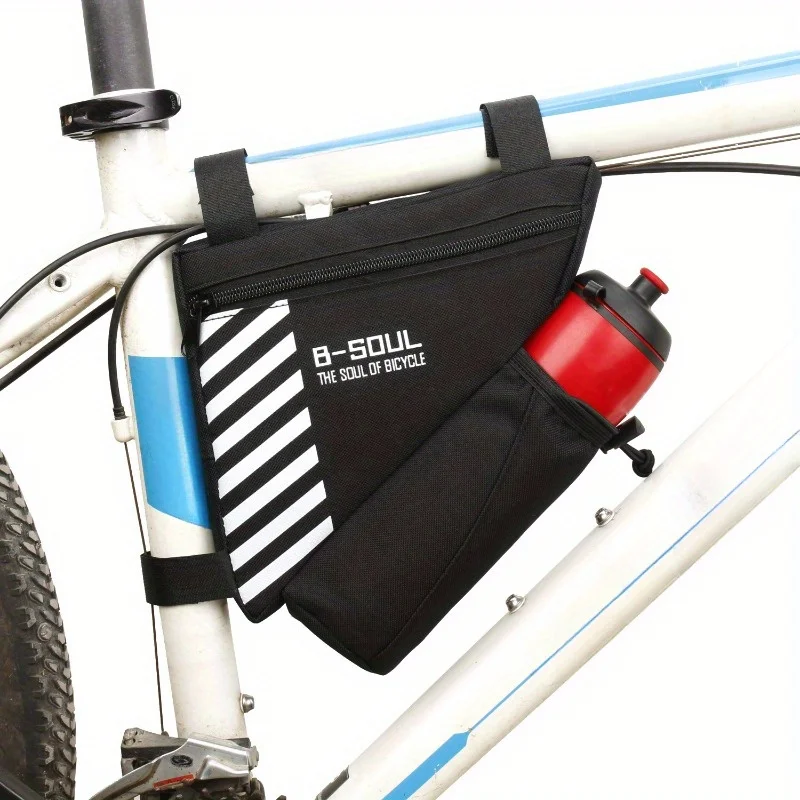 1pc Bicycle and Mountain Bike Riding Triangle Bag Can Hold Water Bottle and Tool, Making Your Riding More Convenient bike basket