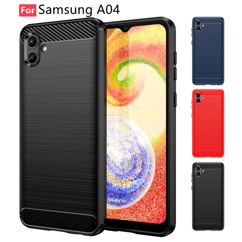 Per Samsung Galaxy A04 Custodia Cover Samsung A04 Capas Nuovo Paraurti Del Telefono Custodia Morbida Antiurto In Tpu Per Fundas Samsung A 04 A04 Case