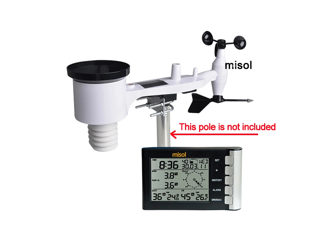 MISOLprofessionalweatherstationwindspeedwinddirection