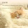 Bed Cats for Winter Warm Houses and Habitats House Accessories Kitten Cushions Beds Dog Puppy Accessory Pet Supplies Mat Goods 3