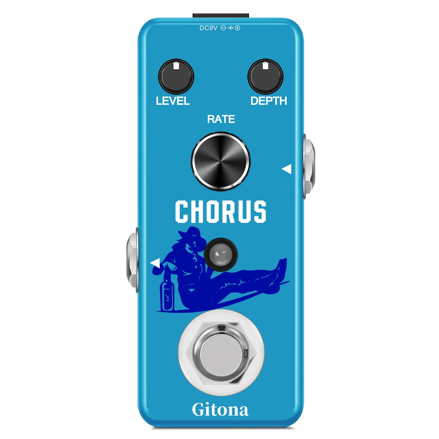 Gitona LEF-304 Guitar Analog Chorus Pedal High Warm And Clear Chorus Sound Ture Bypass