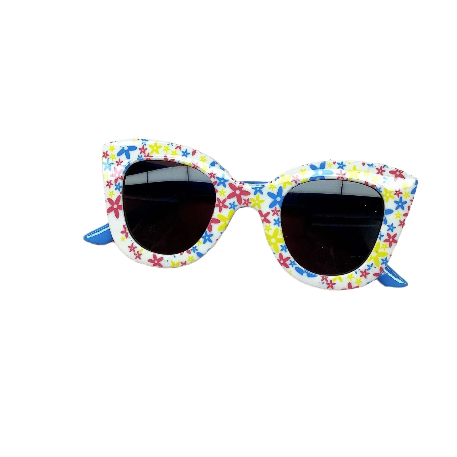 Fashionable New Travel Bag Flower Children's Sunglasses Anti UV Baby Boys And Girls Eye Protection Glasses 5