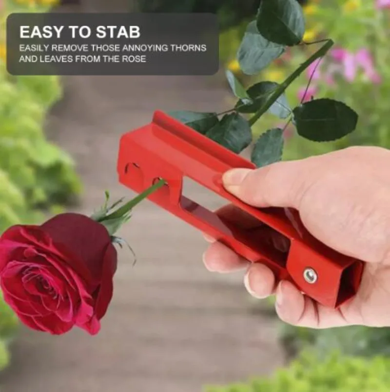 Thorn Remover Metal Flower Rose Cut Tool, Thorn Stem, Leaf Stripper, Plier, Removing Burrs, Garden Tool, Trimming 3