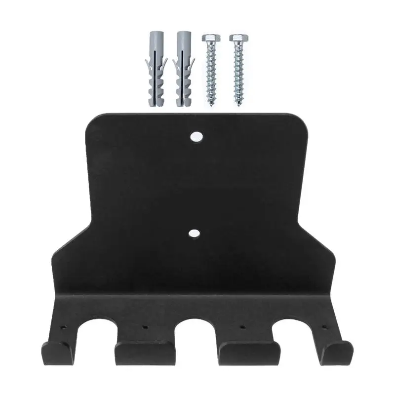 Weight Lifting Accessories Gym Exercise Equipment Barbell Holder Vertical Gym Barbell Holder Space Saving Powder Coated Storage For Barbells Row Handles Bats Tools Bands