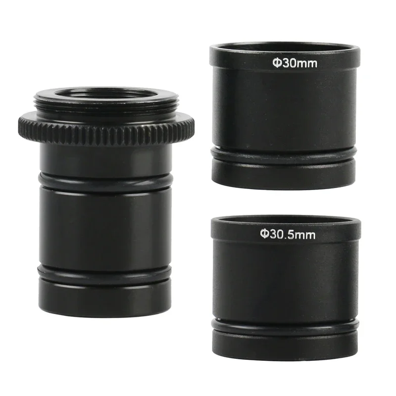 23.2mm C-Mount Microscope Camera Adapter 30mm 30.5mm Electronic Eyepiece Adapter Ring For Microscope To Industrial Camera
