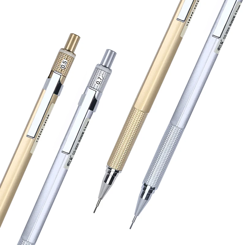 0.5/0.7mm Anti slip Mechanical Pencil Drawing Automatic Pencil, for Artist Writing, Sketching and Filling Drawing Stationery 4