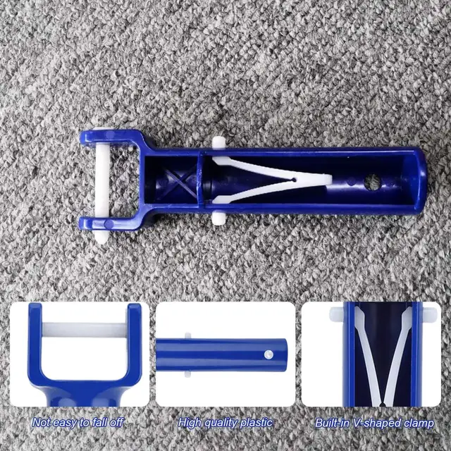 Medence Folttisztító V-Clip Fertőtlenítő Tartó Professzionális Pólus Csatlakozó Úszómedence Folt Távolítsa El Az Eszköz Részét - Image 5