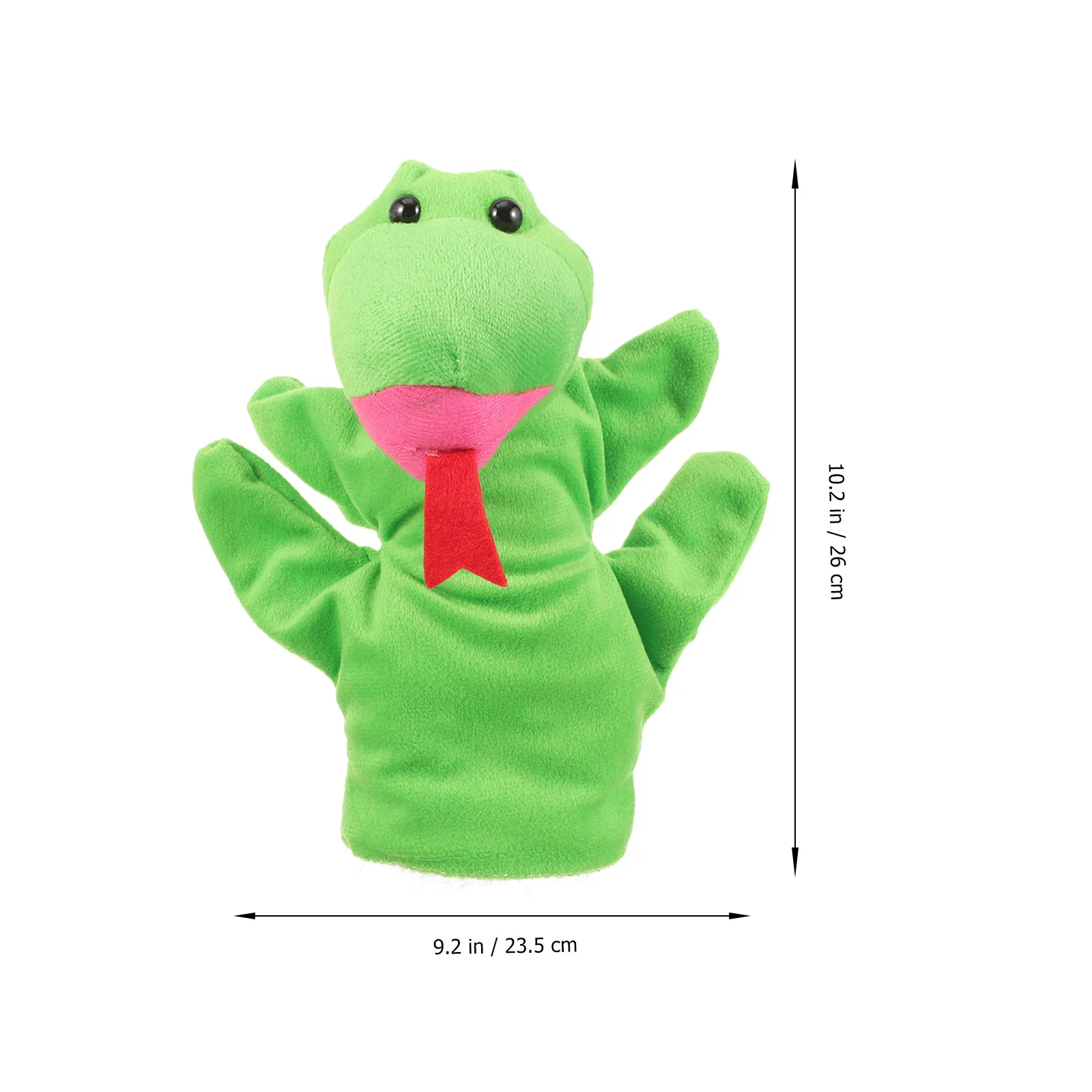 2Pcs 동물 인형 손 인형 부드러운 소재 대화 형 스토리 텔링 놀이 개선 부모 자녀 관계 어린이를위한 선물