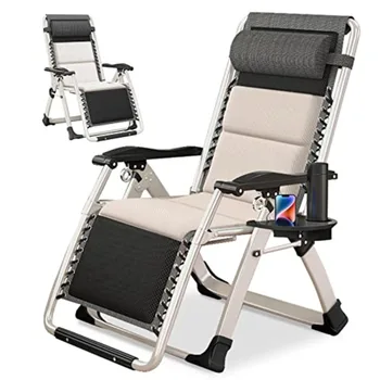 Padded Zero Gravity Folding Lounge Chair 1